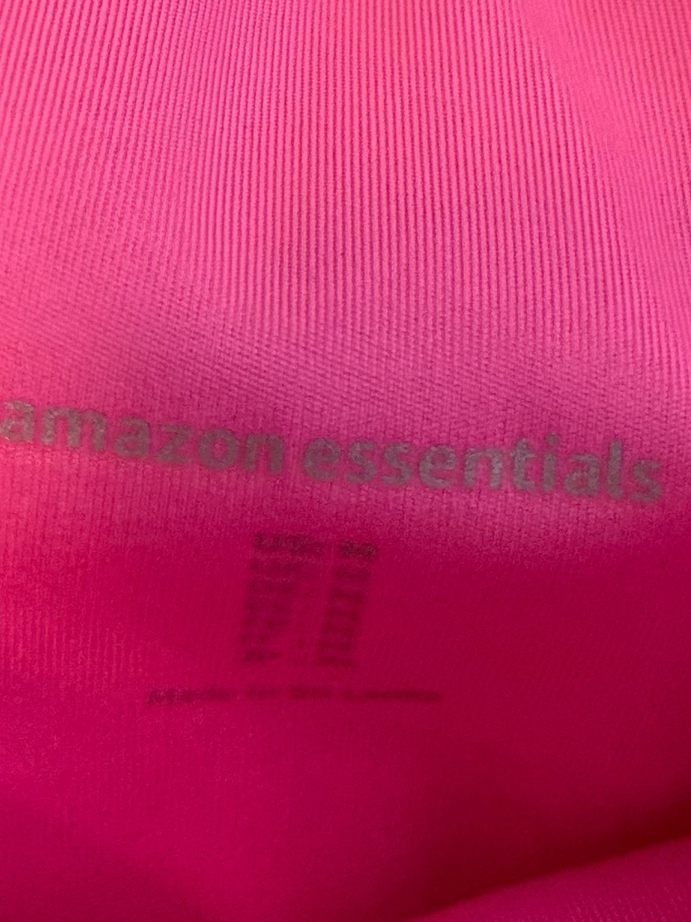 Amazon Essentials Women Bright Pink High-Waist Active Leggings Medium - Picture 3 of 7